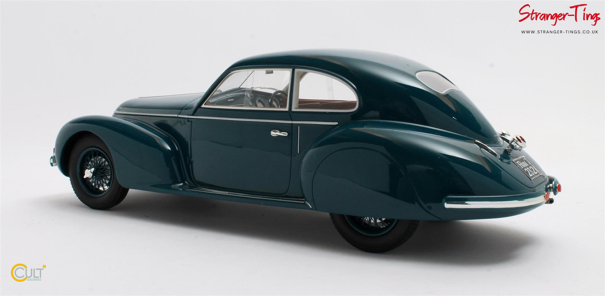 Cult Alfa Romeo 6C 2500S Berlinetta Blue 1939 - Stranger - tings.co.uk