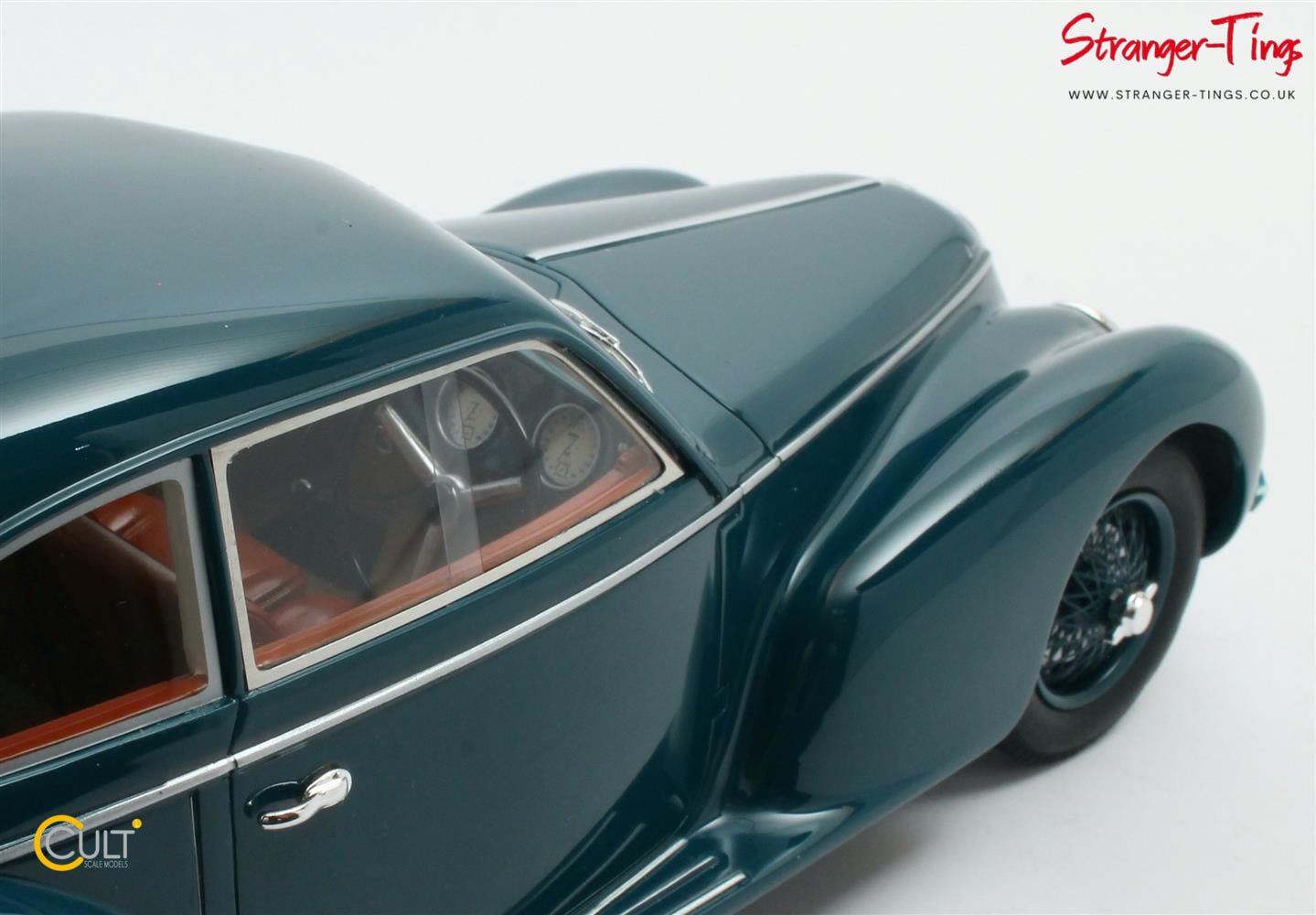 Cult Alfa Romeo 6C 2500S Berlinetta Blue 1939 - Stranger - tings.co.uk