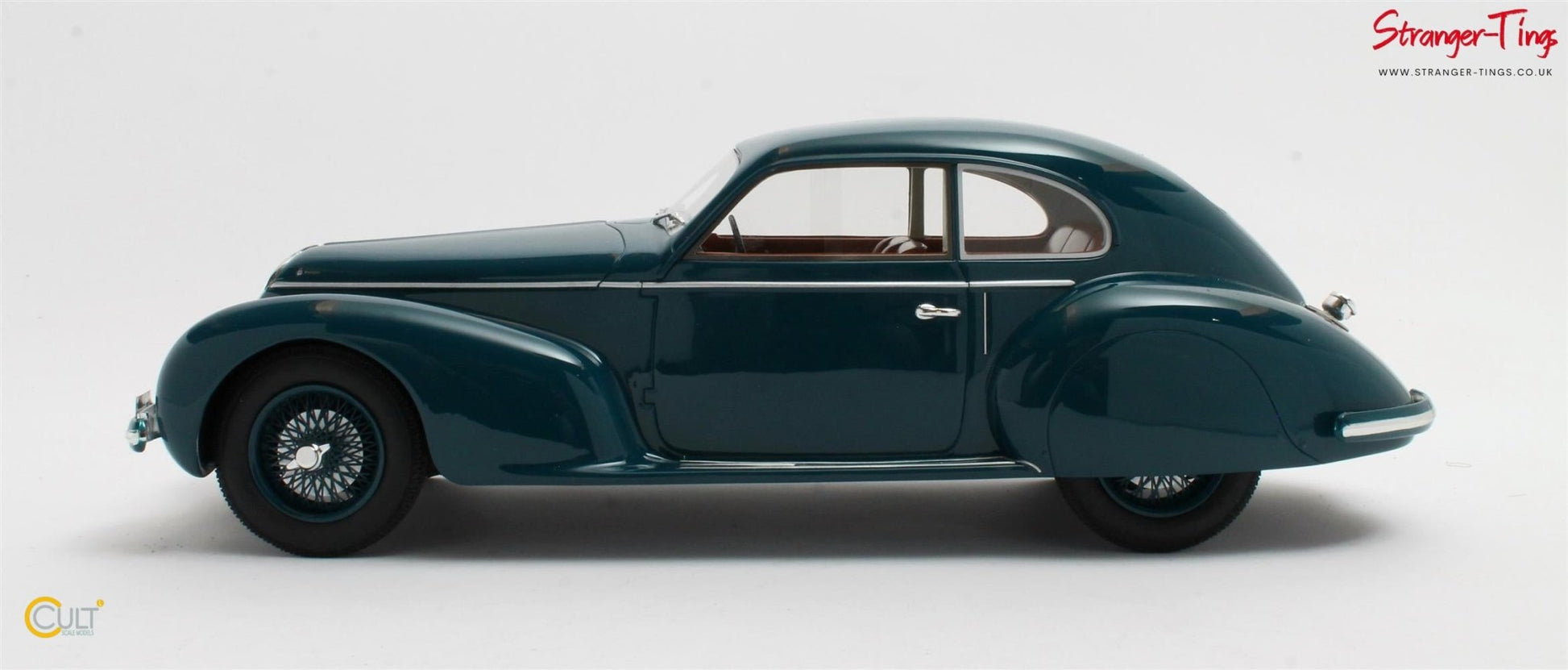 Cult Alfa Romeo 6C 2500S Berlinetta Blue 1939 - Stranger - tings.co.uk