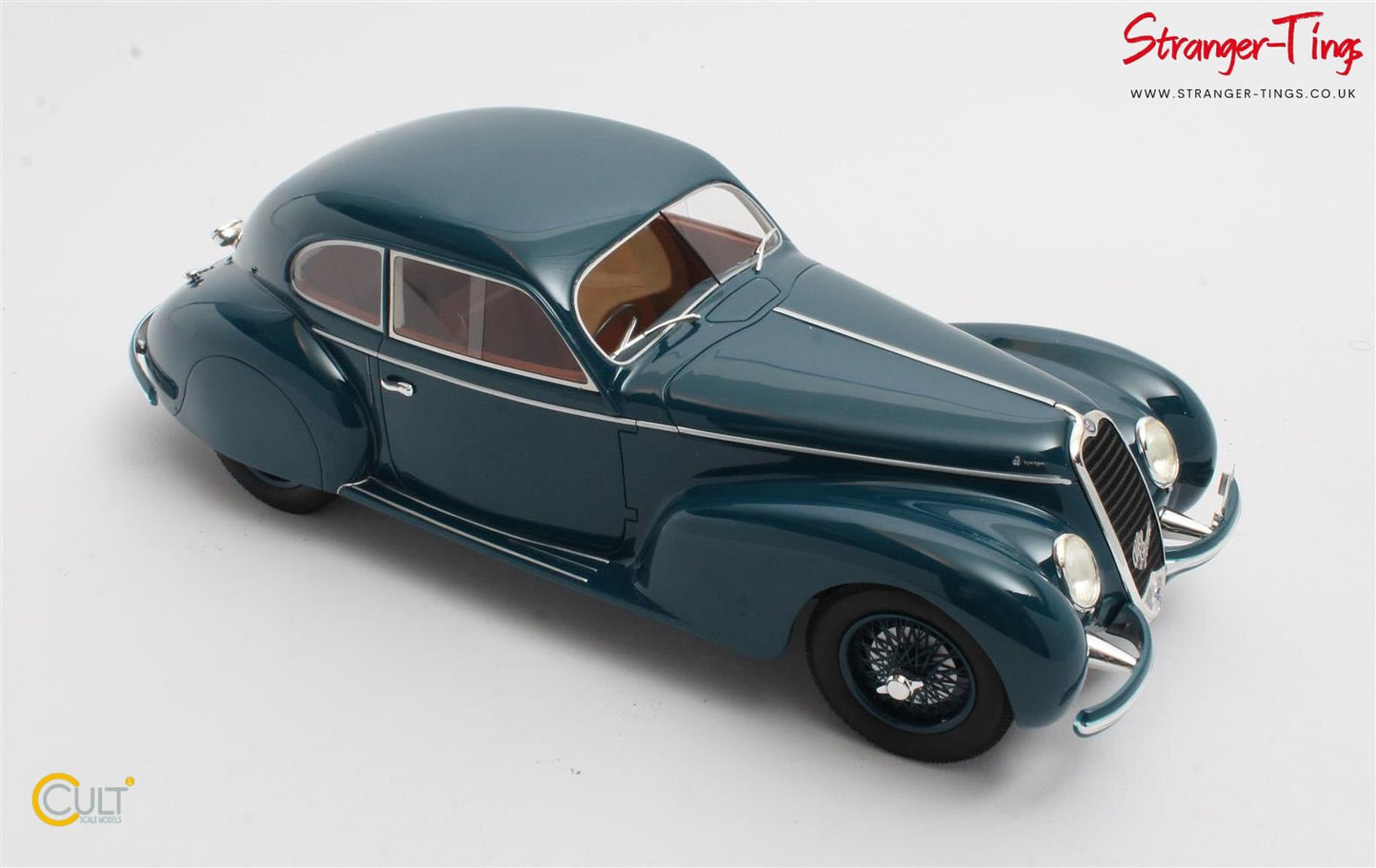 Cult Alfa Romeo 6C 2500S Berlinetta Blue 1939 - Stranger - tings.co.uk