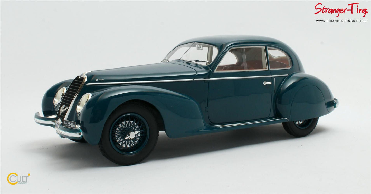 Cult Alfa Romeo 6C 2500S Berlinetta Blue 1939 - Stranger - tings.co.uk