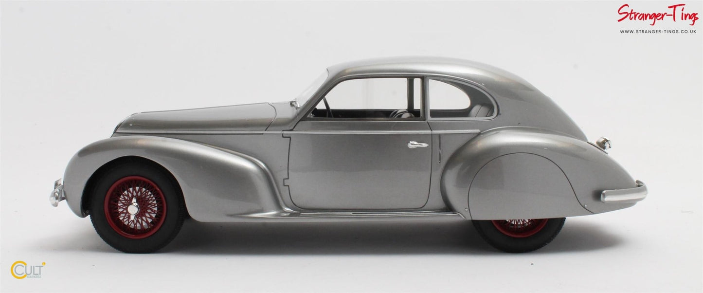 Cult Alfa Romeo 6C 2500S Berlinetta Silver 1939 - Stranger - tings.co.uk