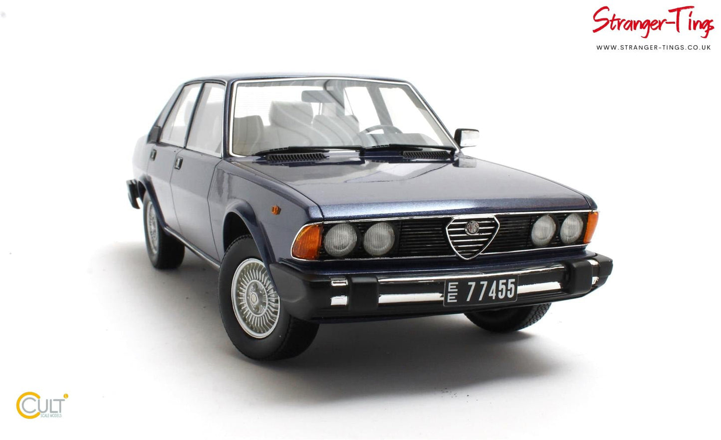 Cult Alfa Romeo Alfa 6 2.5 Metallic Blue 1979 - 1983 - Stranger - tings.co.uk