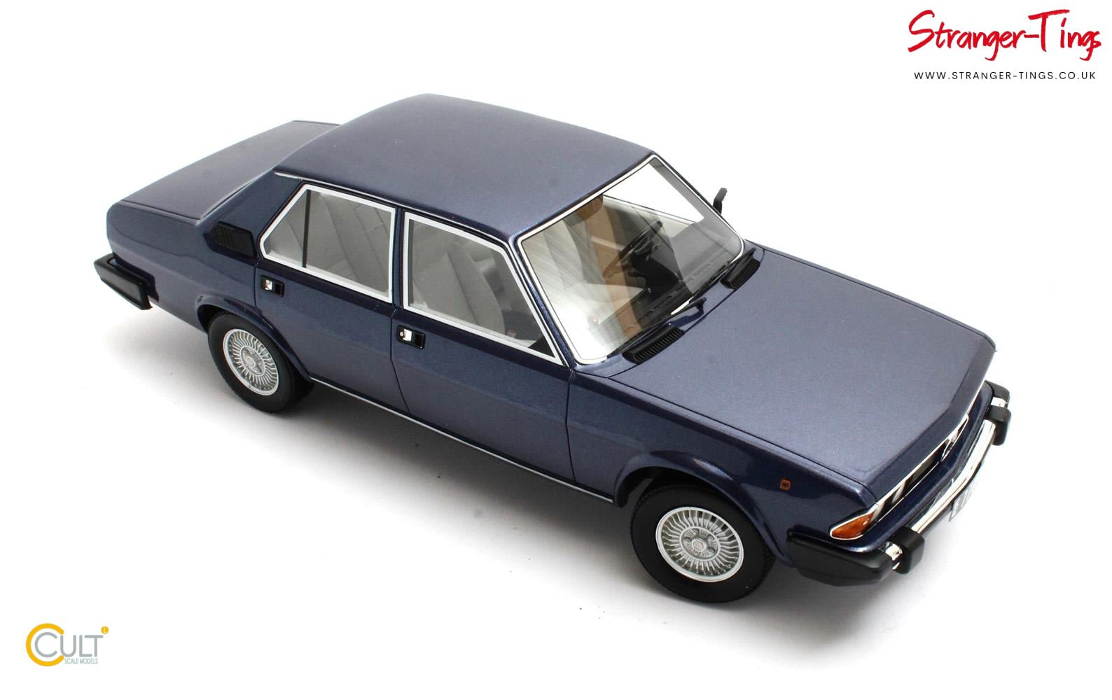 Cult Alfa Romeo Alfa 6 2.5 Metallic Blue 1979 - 1983 - Stranger - tings.co.uk