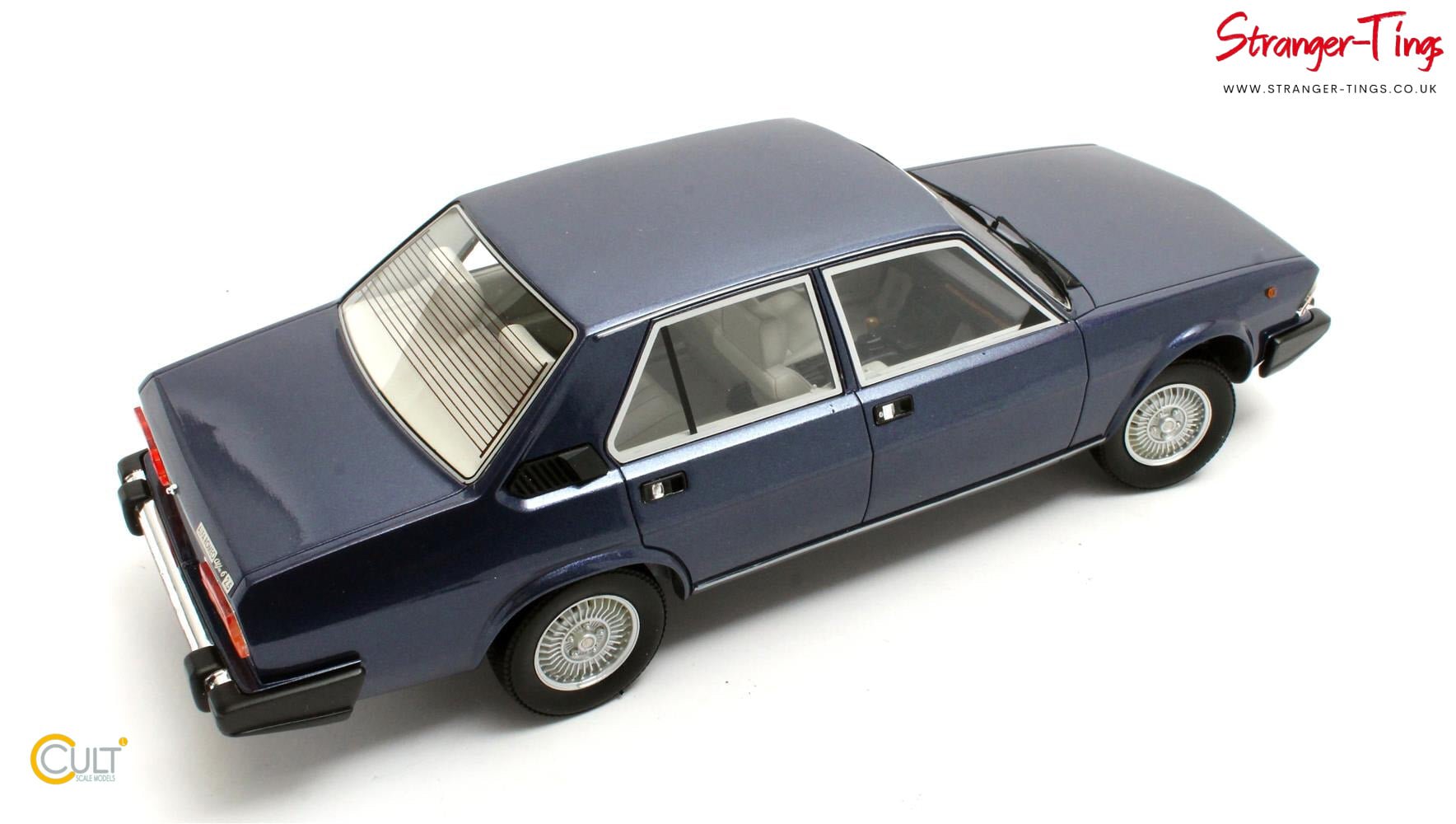 Cult Alfa Romeo Alfa 6 2.5 Metallic Blue 1979 - 1983 - Stranger - tings.co.uk