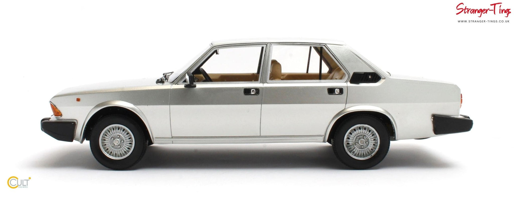 Cult Alfa Romeo Alfa 6 2.5 Silver 1979 - 1983 - Stranger - tings.co.uk