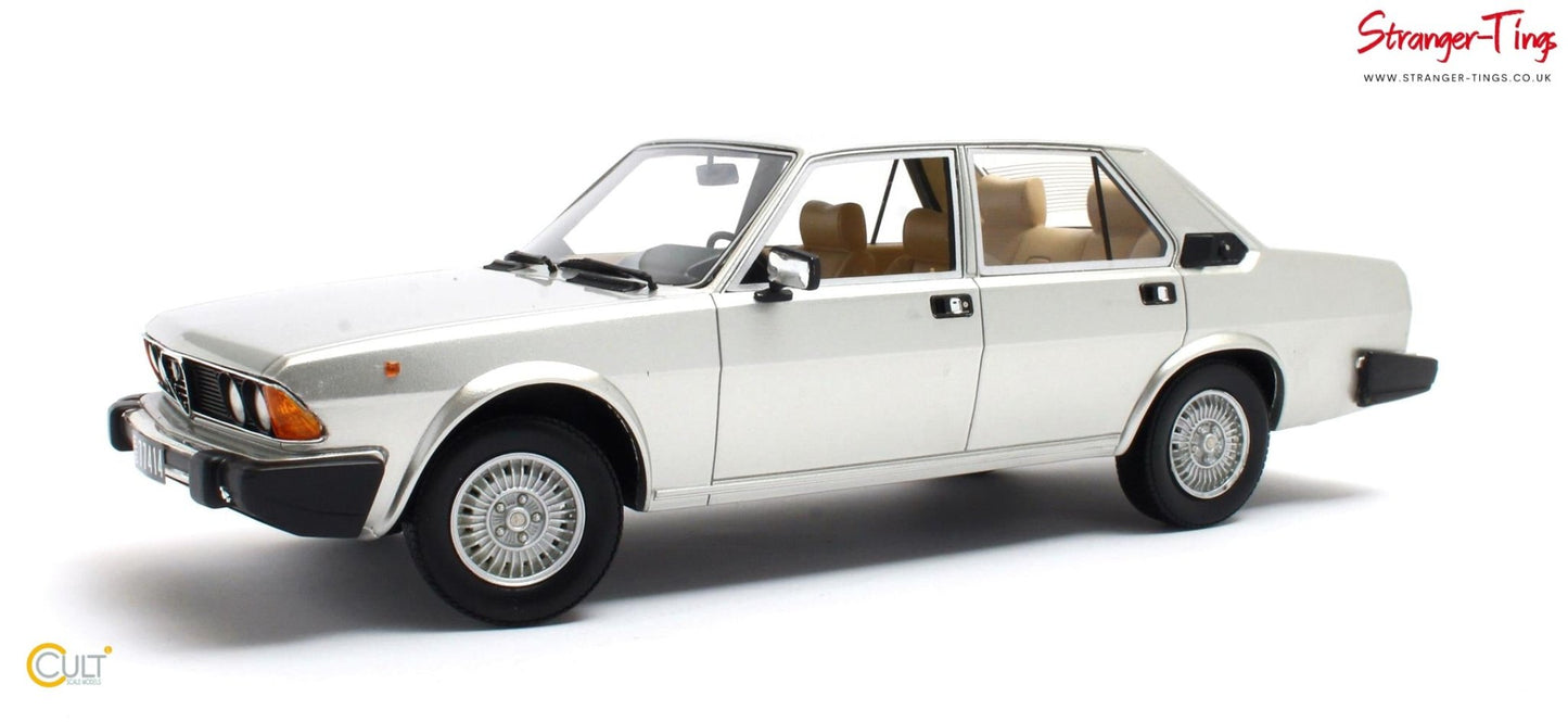 Cult Alfa Romeo Alfa 6 2.5 Silver 1979 - 1983 - Stranger - tings.co.uk