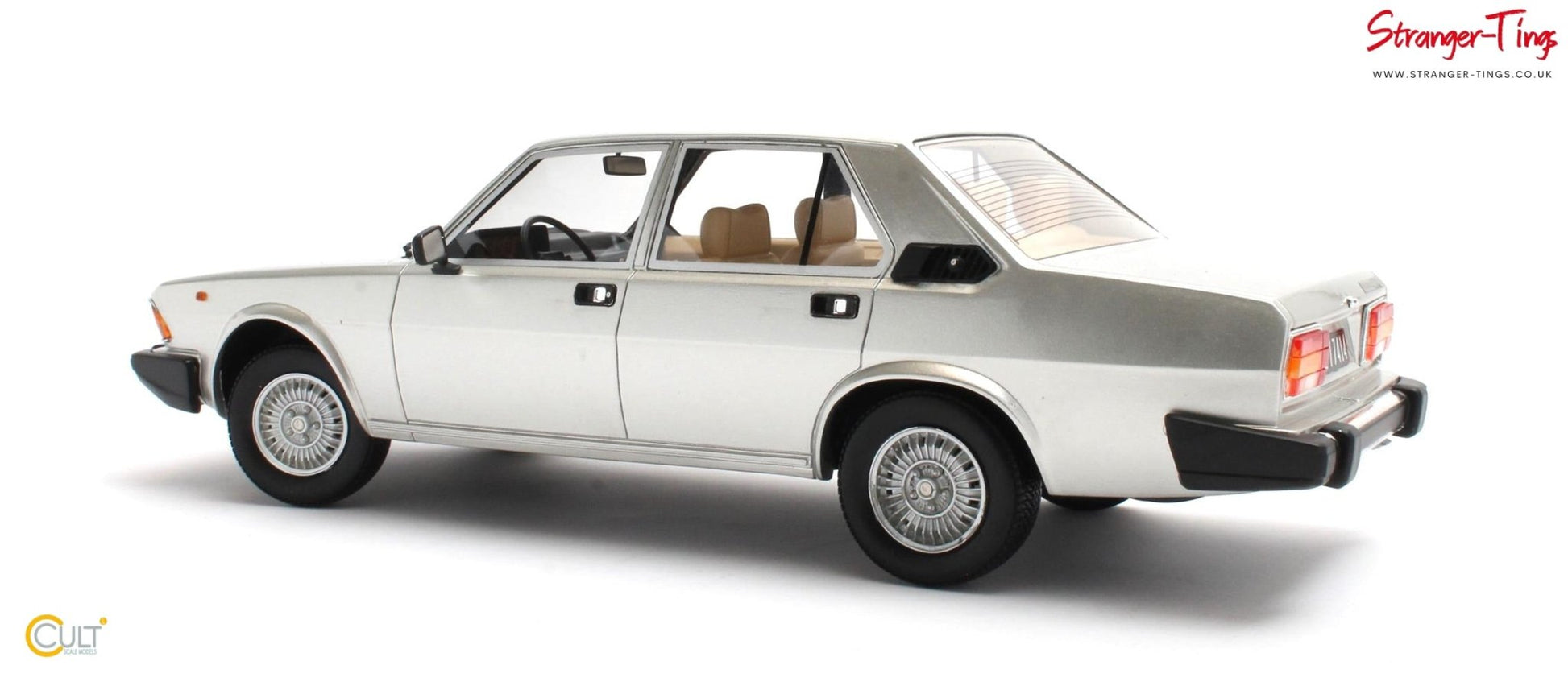 Cult Alfa Romeo Alfa 6 2.5 Silver 1979 - 1983 - Stranger - tings.co.uk