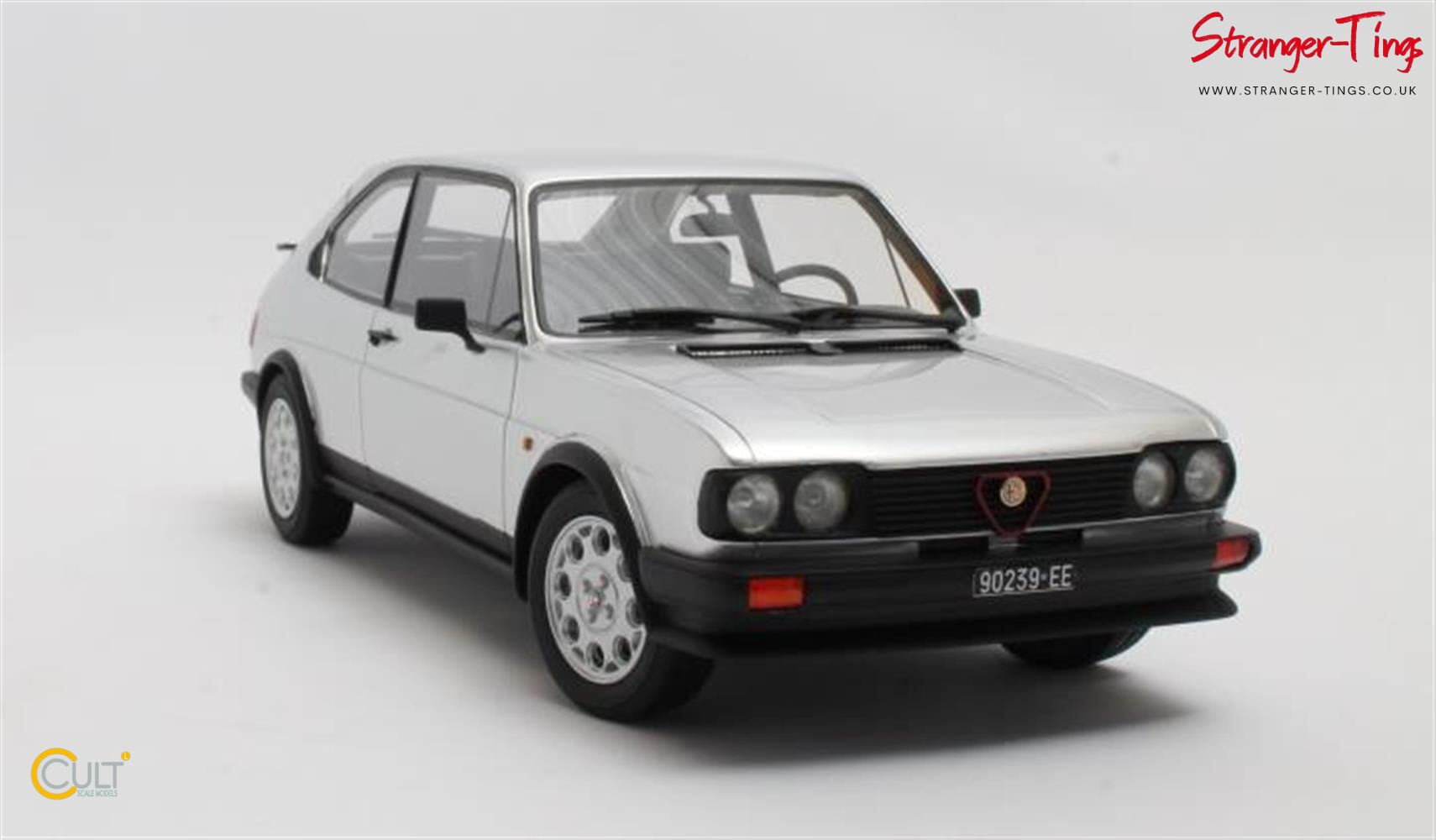 Cult Alfa Romeo Alfasud Ti Silver 1983 - Stranger - tings.co.uk