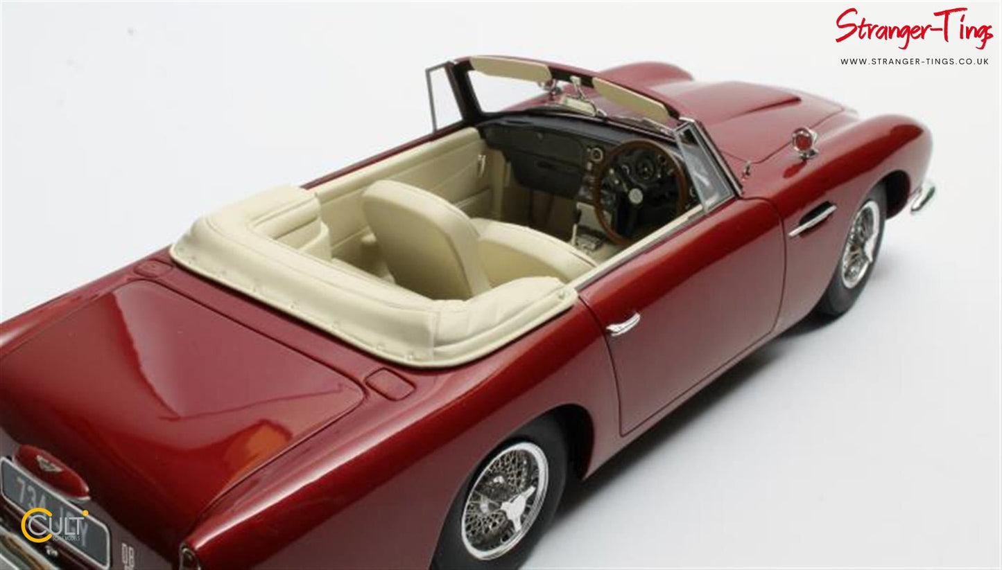 Cult Aston Martin DB5 DHC 1964 Red Metallic - Stranger - tings.co.uk