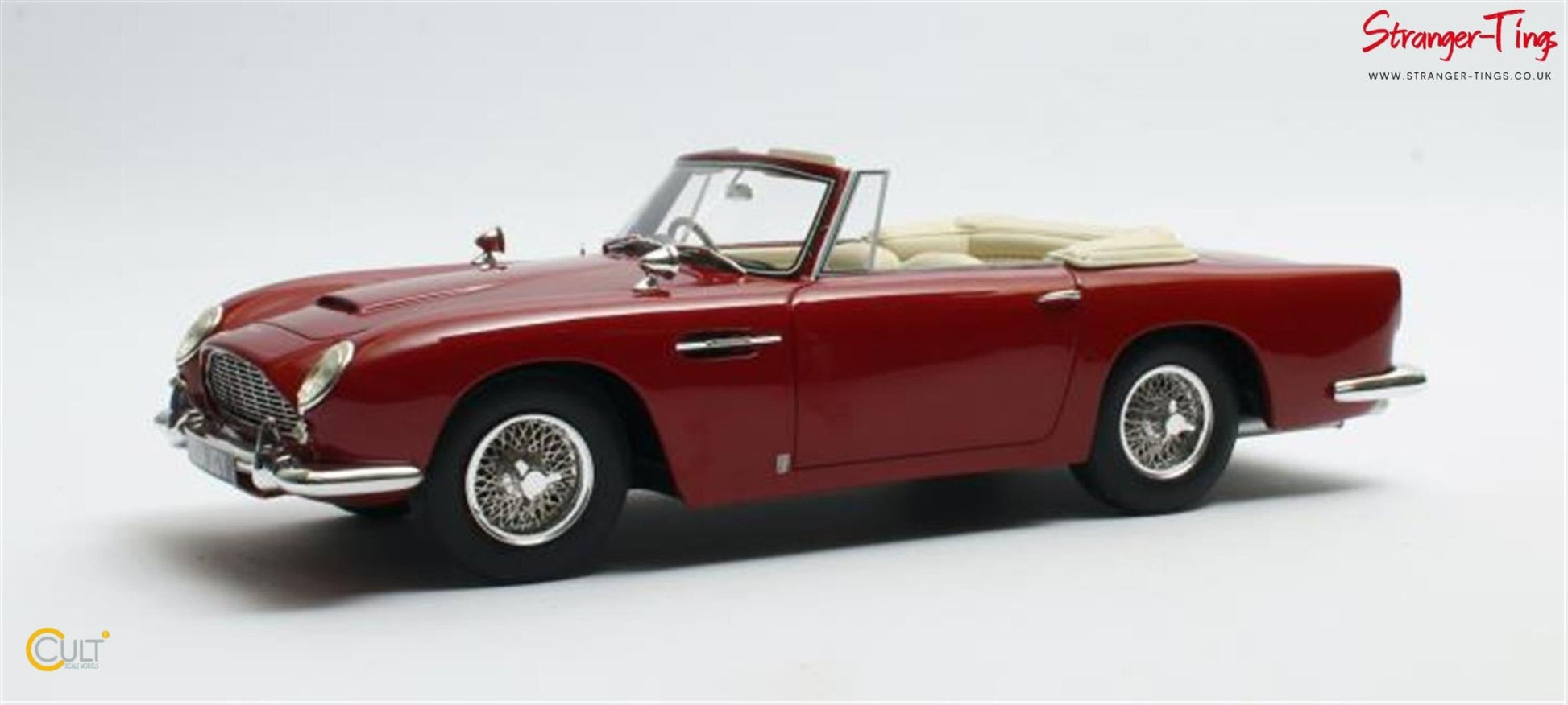 Cult Aston Martin DB5 DHC 1964 Red Metallic - Stranger - tings.co.uk