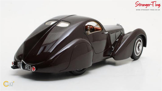 Cult Bugatti Type 51 Dubos Coupe Maroon 1931 - Stranger - tings.co.uk