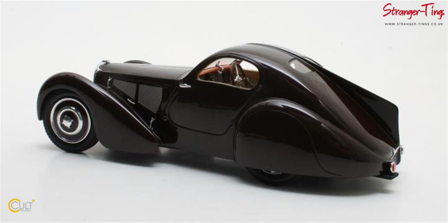 Cult Bugatti Type 51 Dubos Coupe Maroon 1931 - Stranger - tings.co.uk