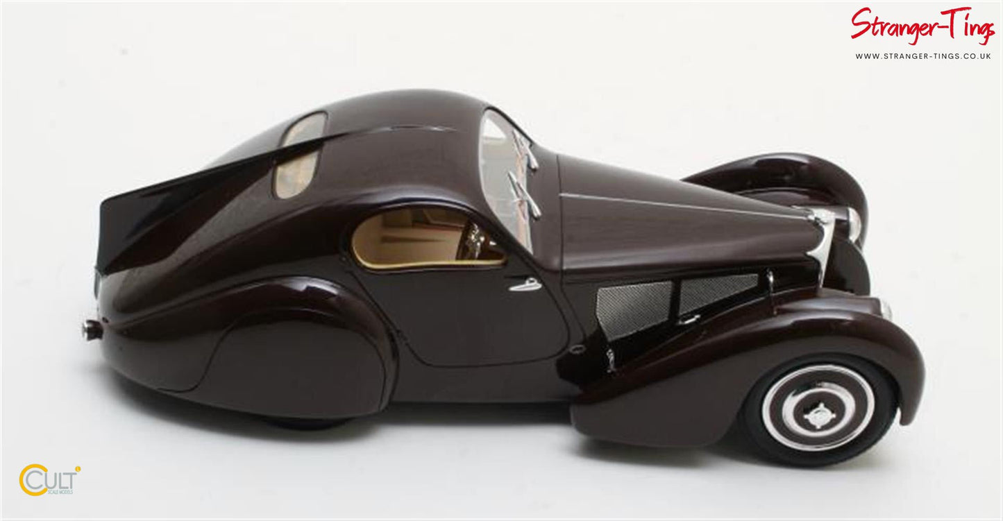 Cult Bugatti Type 51 Dubos Coupe Maroon 1931 - Stranger - tings.co.uk