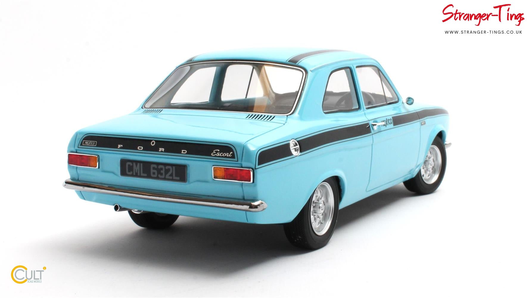 Cult Ford Escort Mexico Blue 1973 - Stranger - tings.co.uk