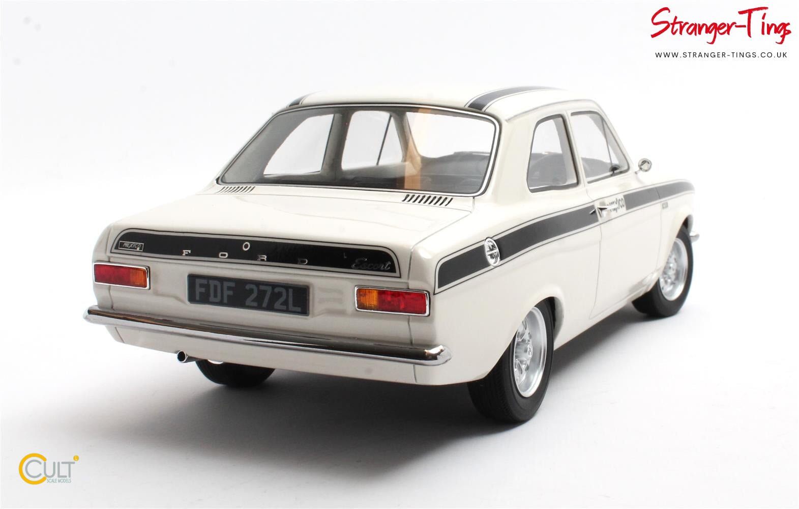 Cult Ford Escort Mexico White 1973 - Stranger - tings.co.uk