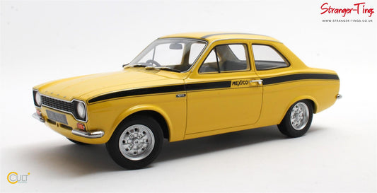 Cult Ford Escort Mexico Yellow 1973 - Stranger - tings.co.uk