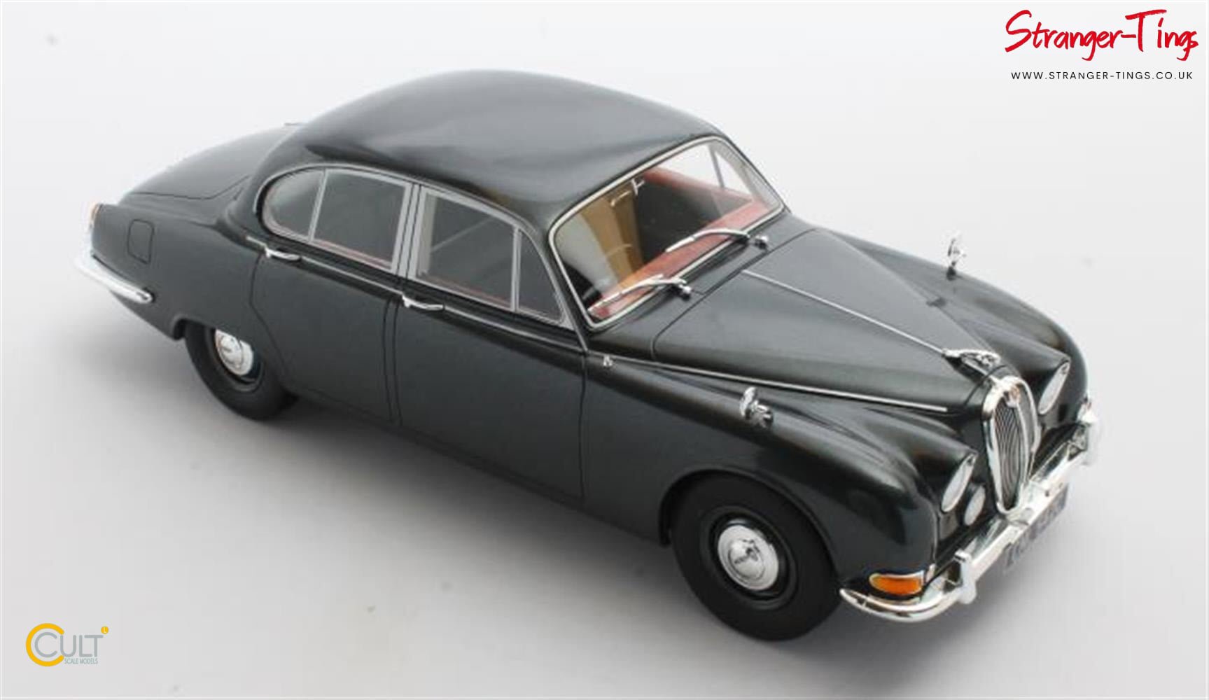 Cult Jaguar S - Type Grey Metallic 1965 - Stranger - tings.co.uk