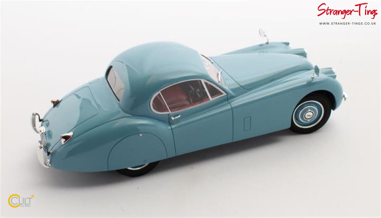 Cult Jaguar XK120 FHC Pastel Blue 1951 - 1954 - Stranger - tings.co.uk