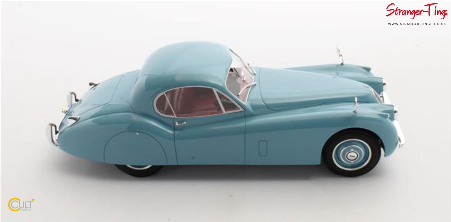 Cult Jaguar XK120 FHC Pastel Blue 1951 - 1954 - Stranger - tings.co.uk