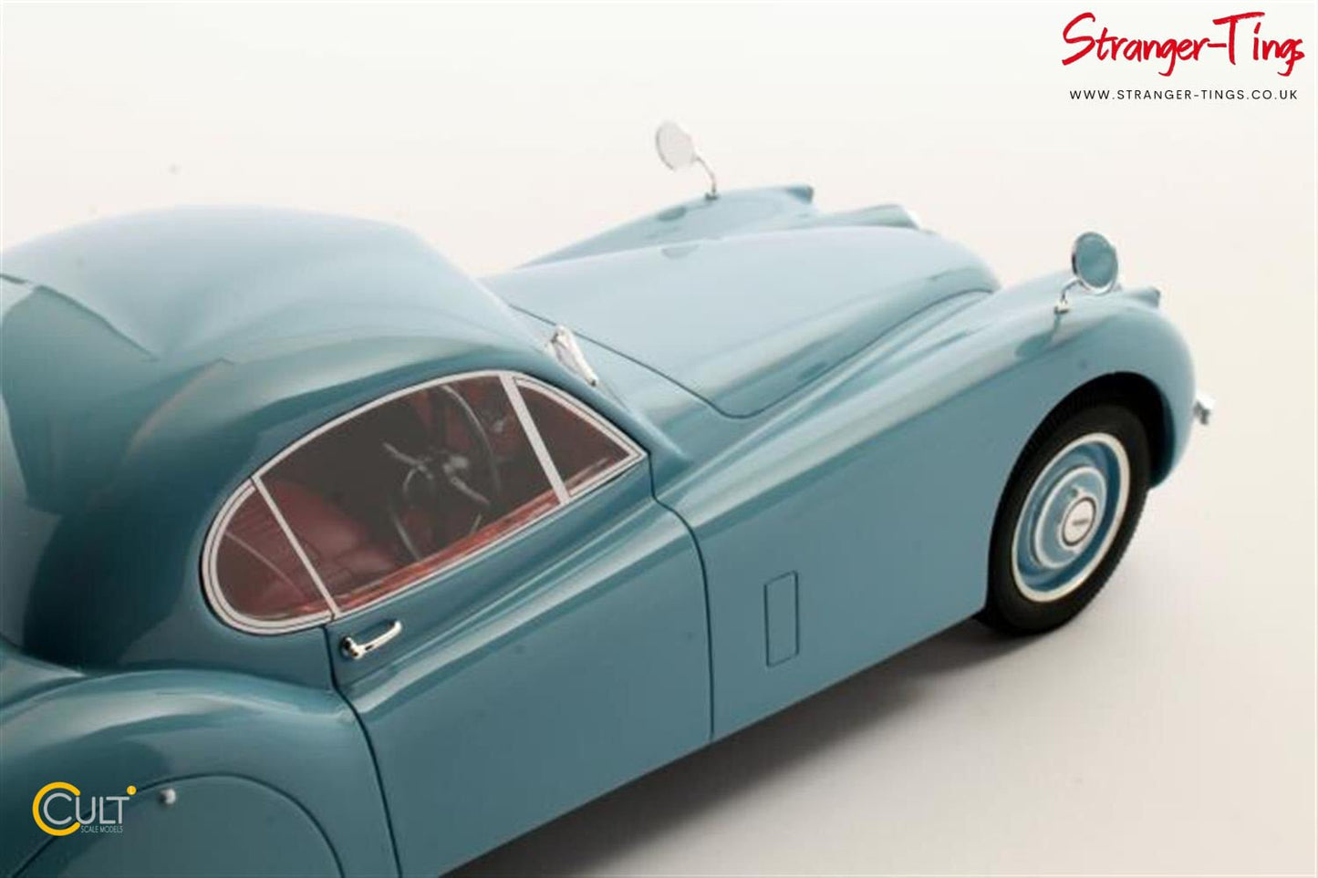 Cult Jaguar XK120 FHC Pastel Blue 1951 - 1954 - Stranger - tings.co.uk