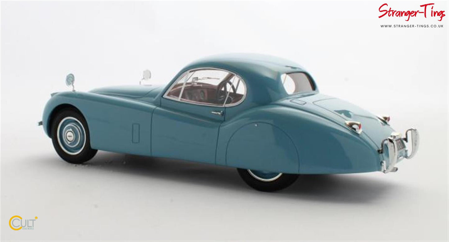 Cult Jaguar XK120 FHC Pastel Blue 1951 - 1954 - Stranger - tings.co.uk