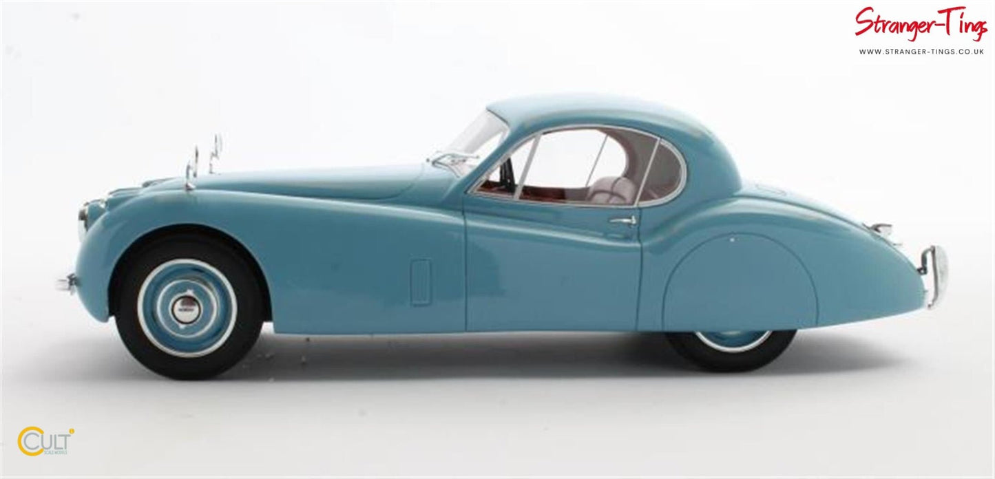 Cult Jaguar XK120 FHC Pastel Blue 1951 - 1954 - Stranger - tings.co.uk