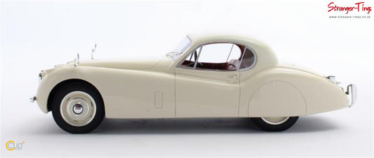 Cult Jaguar XK120 FHC White 1951 - 1954 - Stranger - tings.co.uk