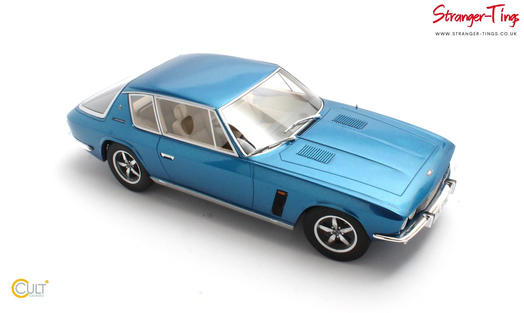 Cult Jensen Interceptor III Blue Metallic 1972 - 1975 - Stranger - tings.co.uk