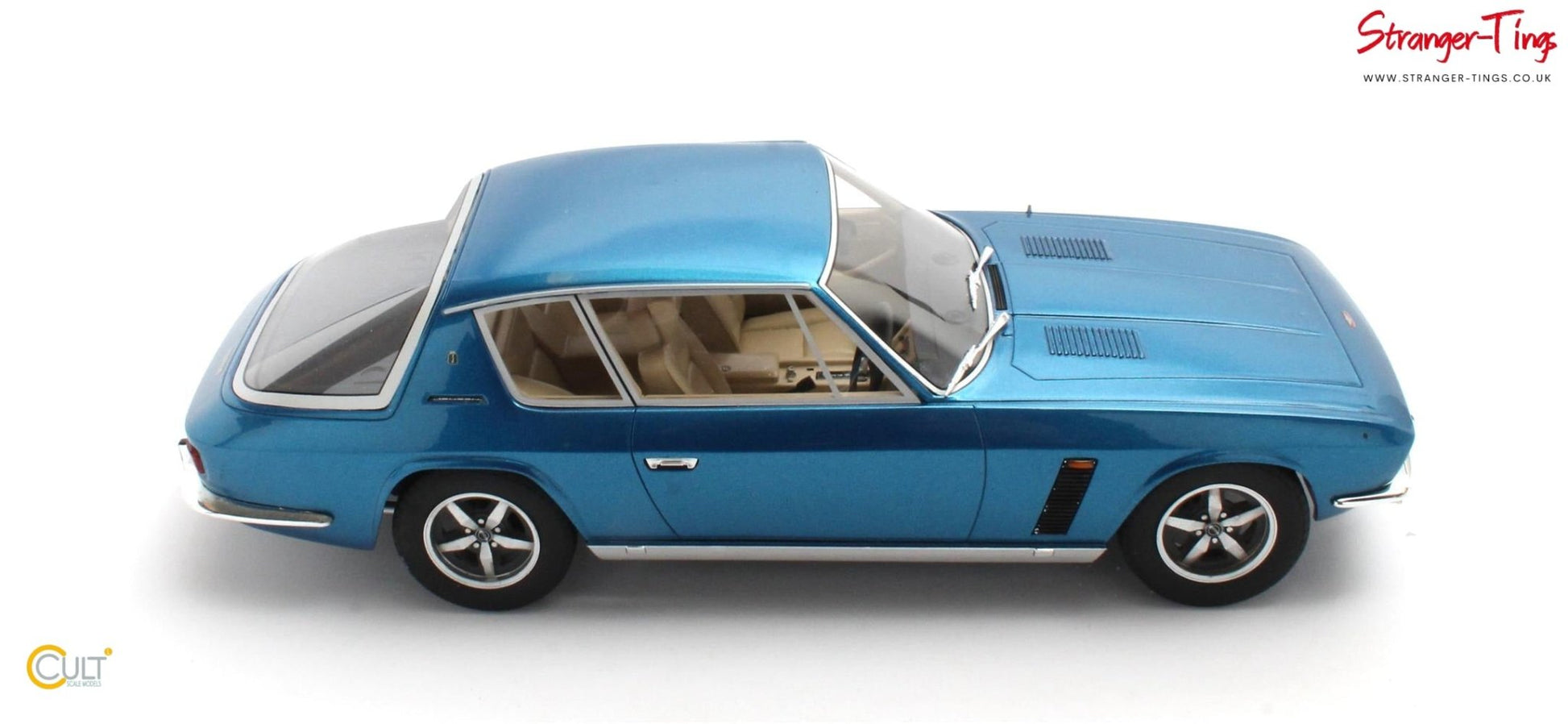 Cult Jensen Interceptor III Blue Metallic 1972 - 1975 - Stranger - tings.co.uk