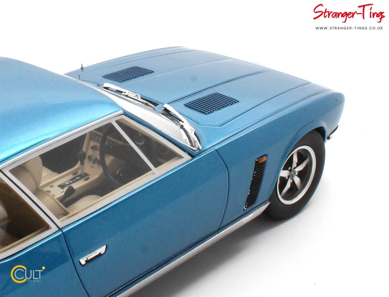 Cult Jensen Interceptor III Blue Metallic 1972 - 1975 - Stranger - tings.co.uk