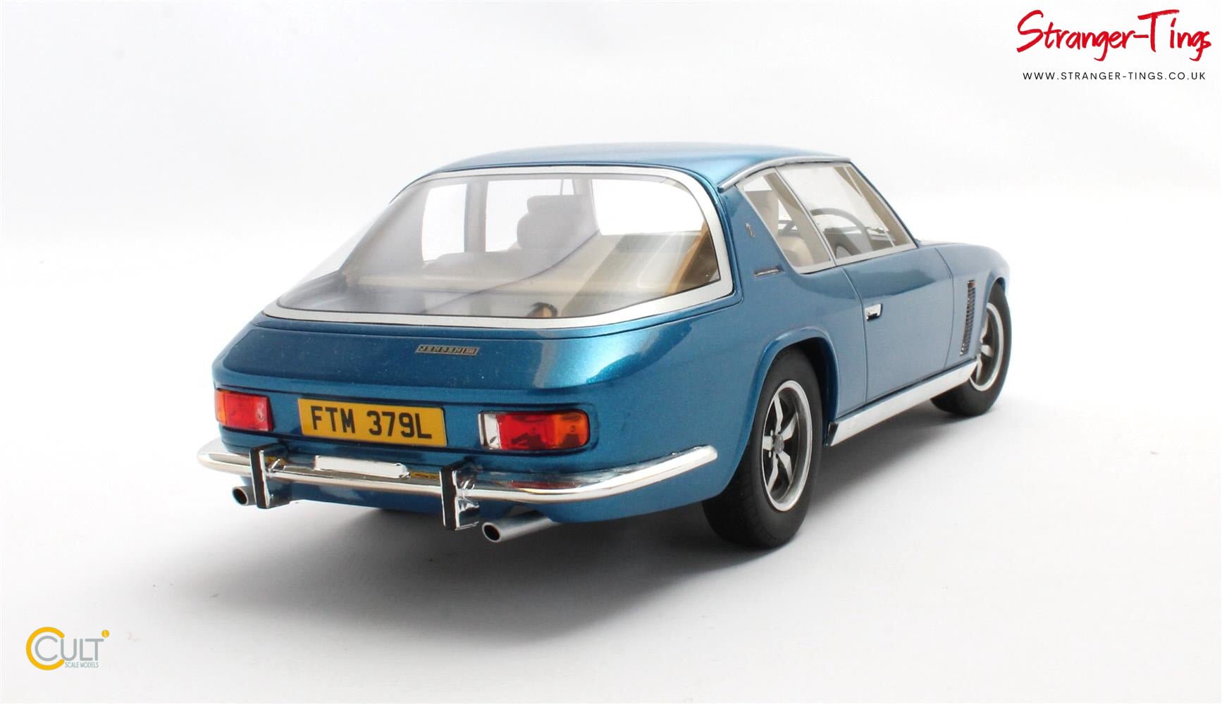 Cult Jensen Interceptor III Blue Metallic 1972 - 1975 - Stranger - tings.co.uk