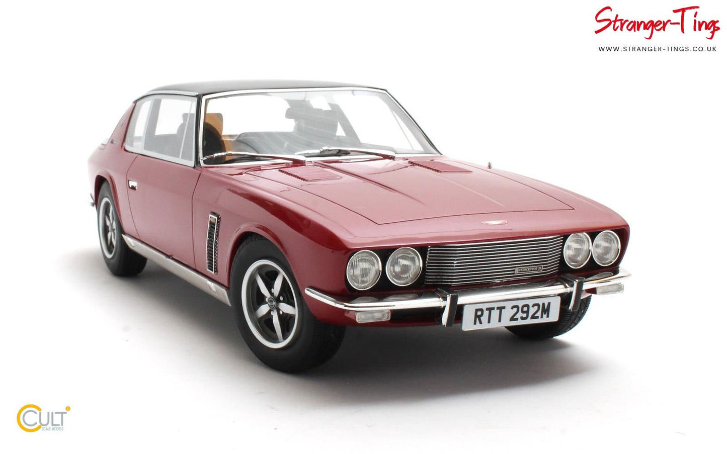 Cult Jensen Interceptor III Red Metallic 1972 - 1975 - Stranger - tings.co.uk