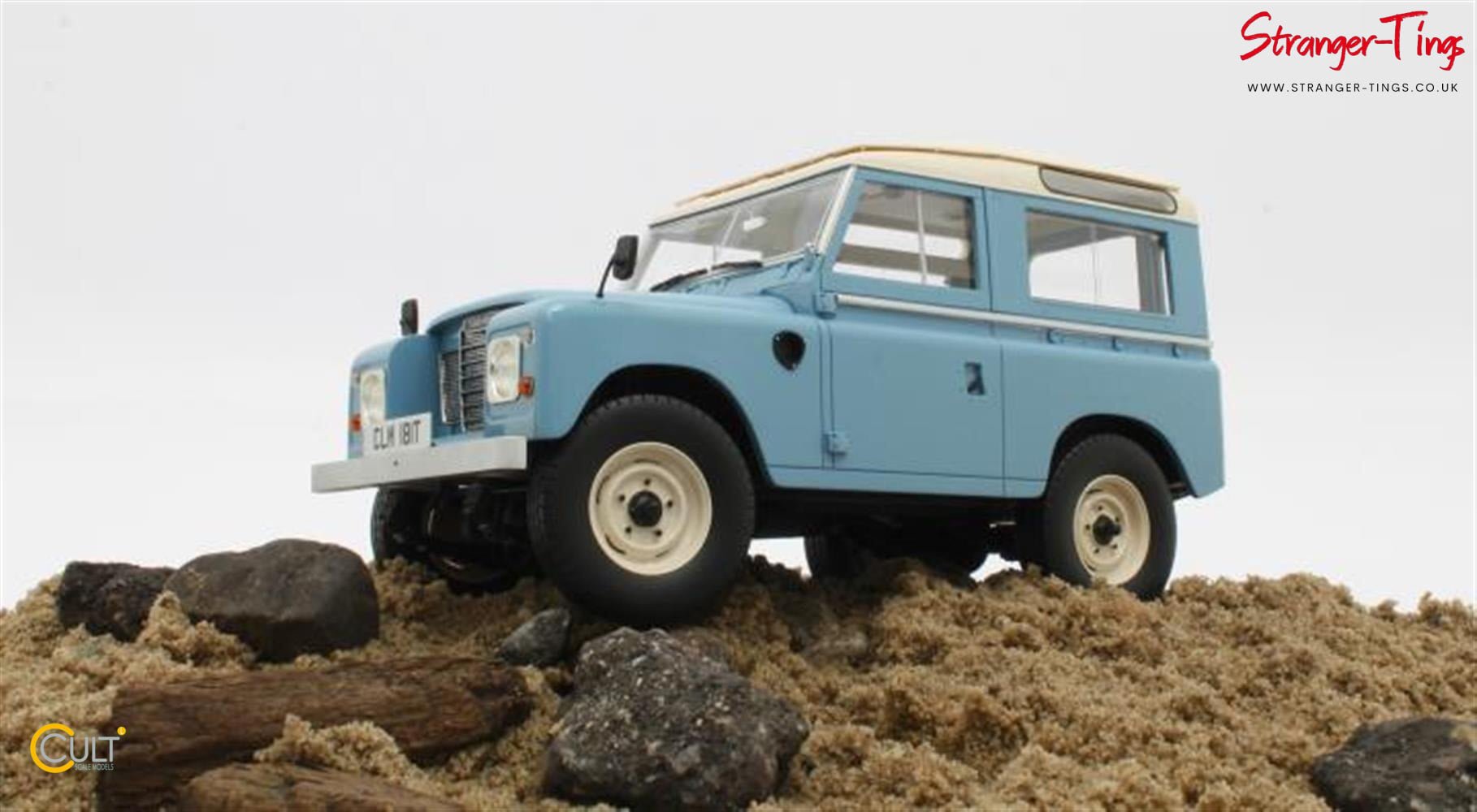 Cult Land Rover 88 Serie III Blue - Stranger - tings.co.uk