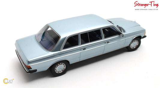 Cult Mercedes Benz W123 Lang Diamond Blue 1978 - Stranger - tings.co.uk