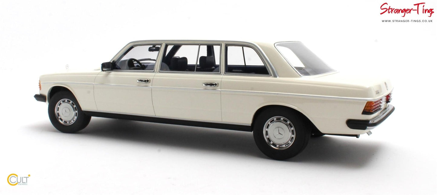 Cult Mercedes Benz W123 Lang White 1978 - Stranger - tings.co.uk