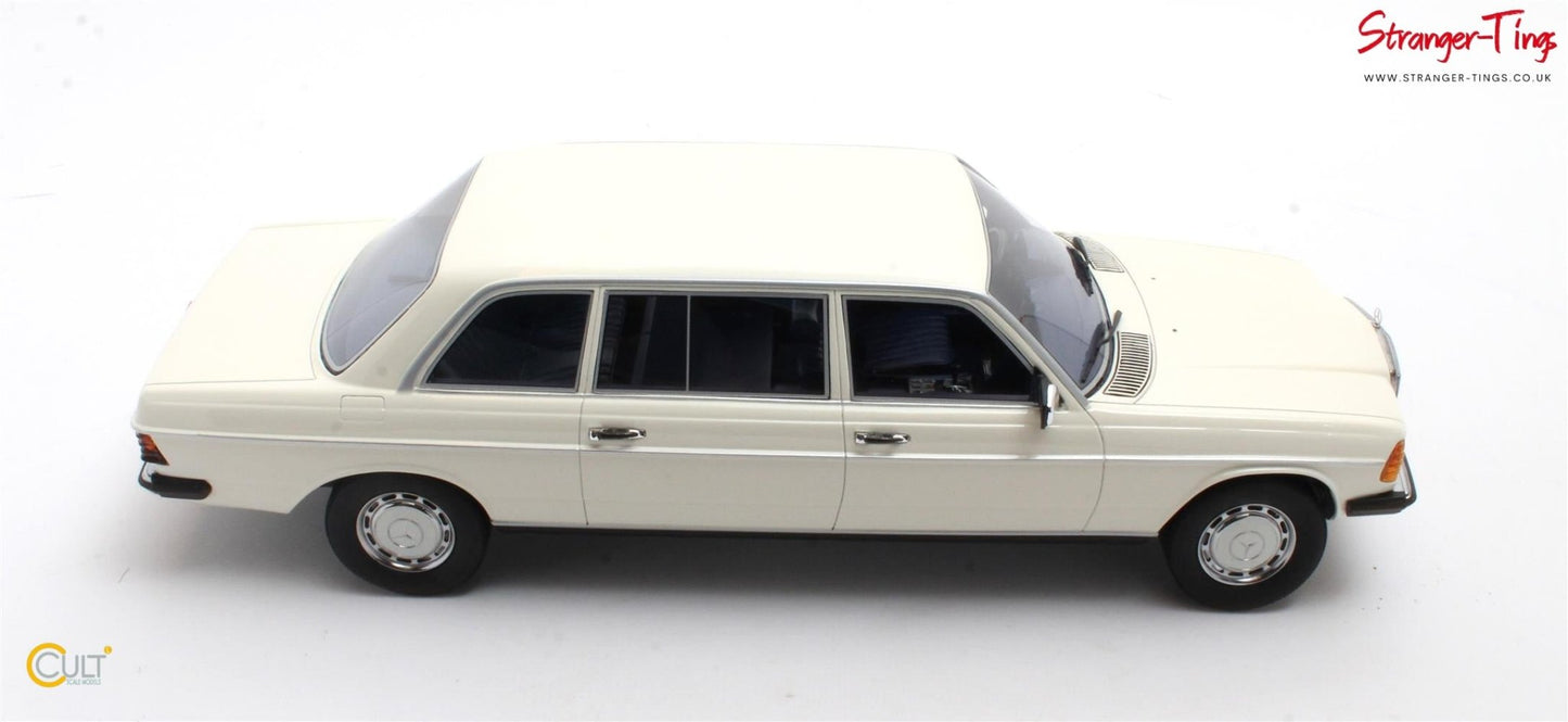 Cult Mercedes Benz W123 Lang White 1978 - Stranger - tings.co.uk