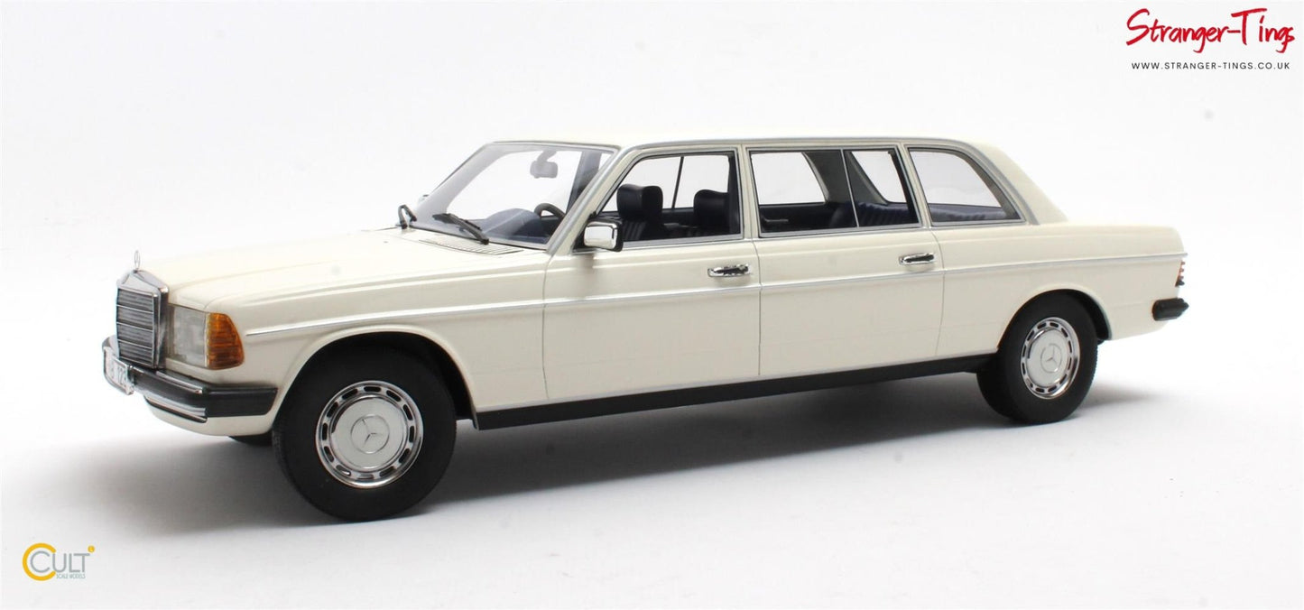 Cult Mercedes Benz W123 Lang White 1978 - Stranger - tings.co.uk