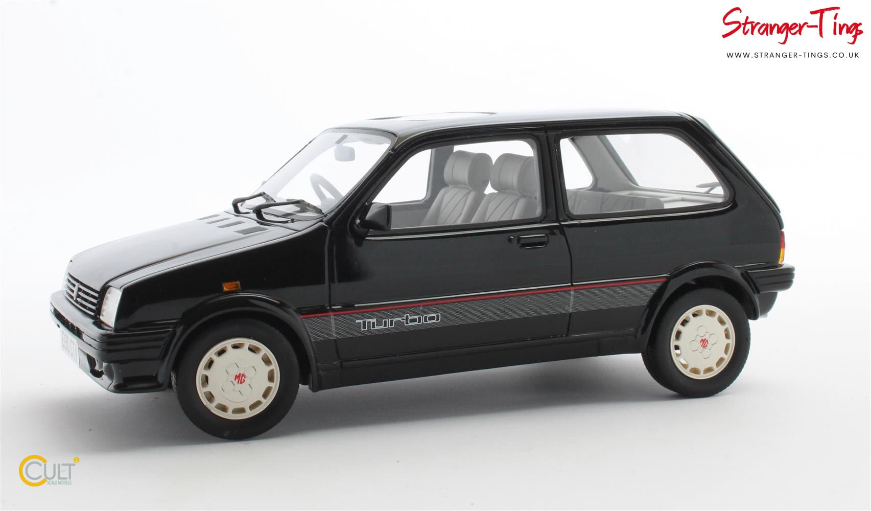 Cult MG Metro Turbo Black 1986 - 1990 - Stranger - tings.co.uk