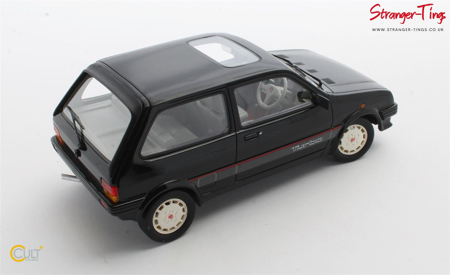 Cult MG Metro Turbo Black 1986 - 1990 - Stranger - tings.co.uk