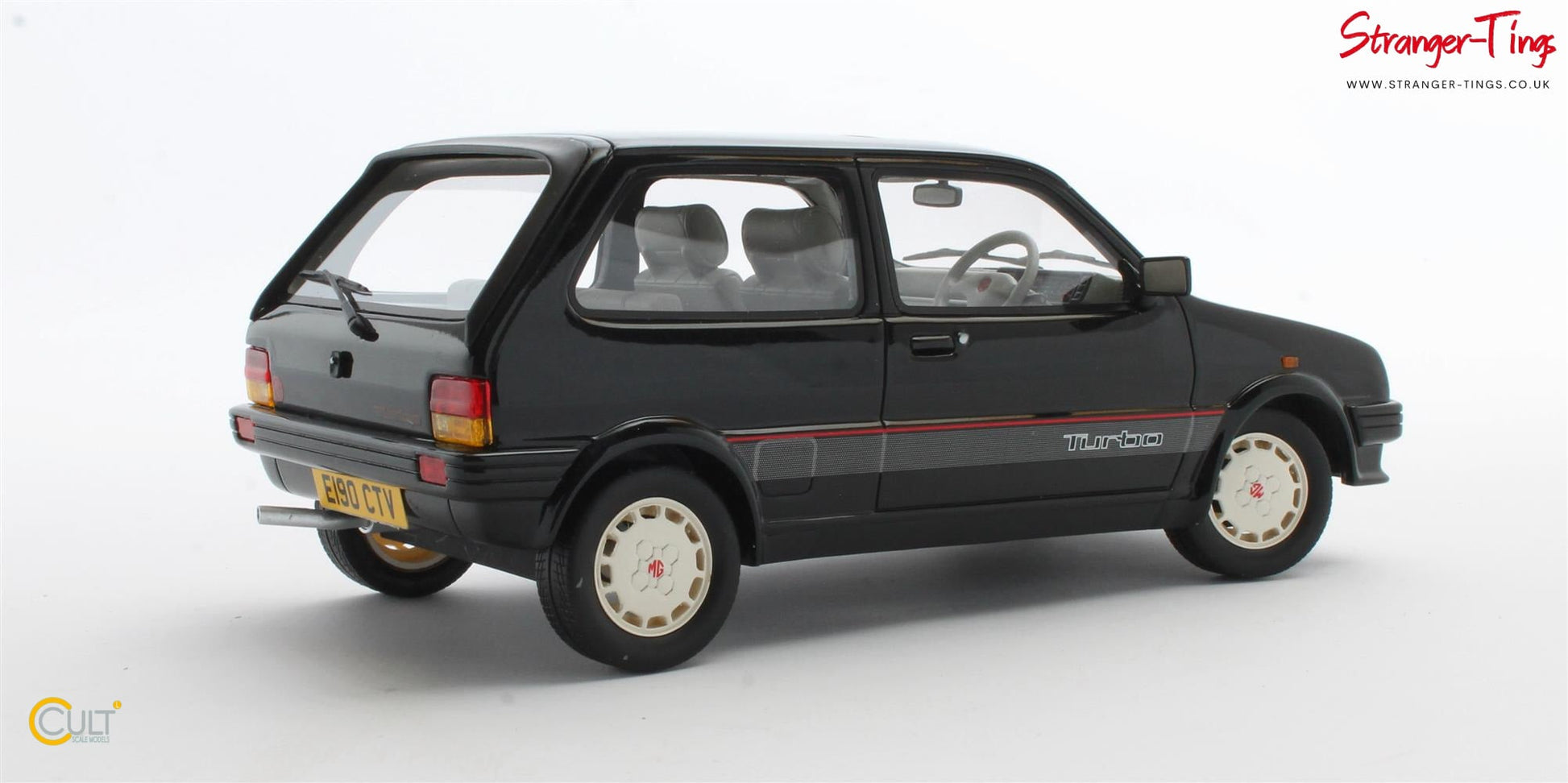 Cult MG Metro Turbo Black 1986 - 1990 - Stranger - tings.co.uk