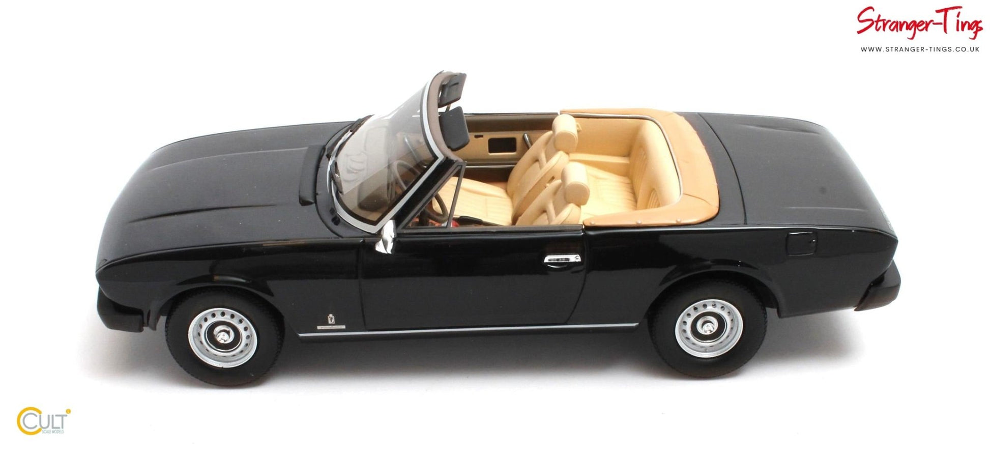 Cult Peugeot 504 Cabriolet 1983 Black - Stranger - tings.co.uk