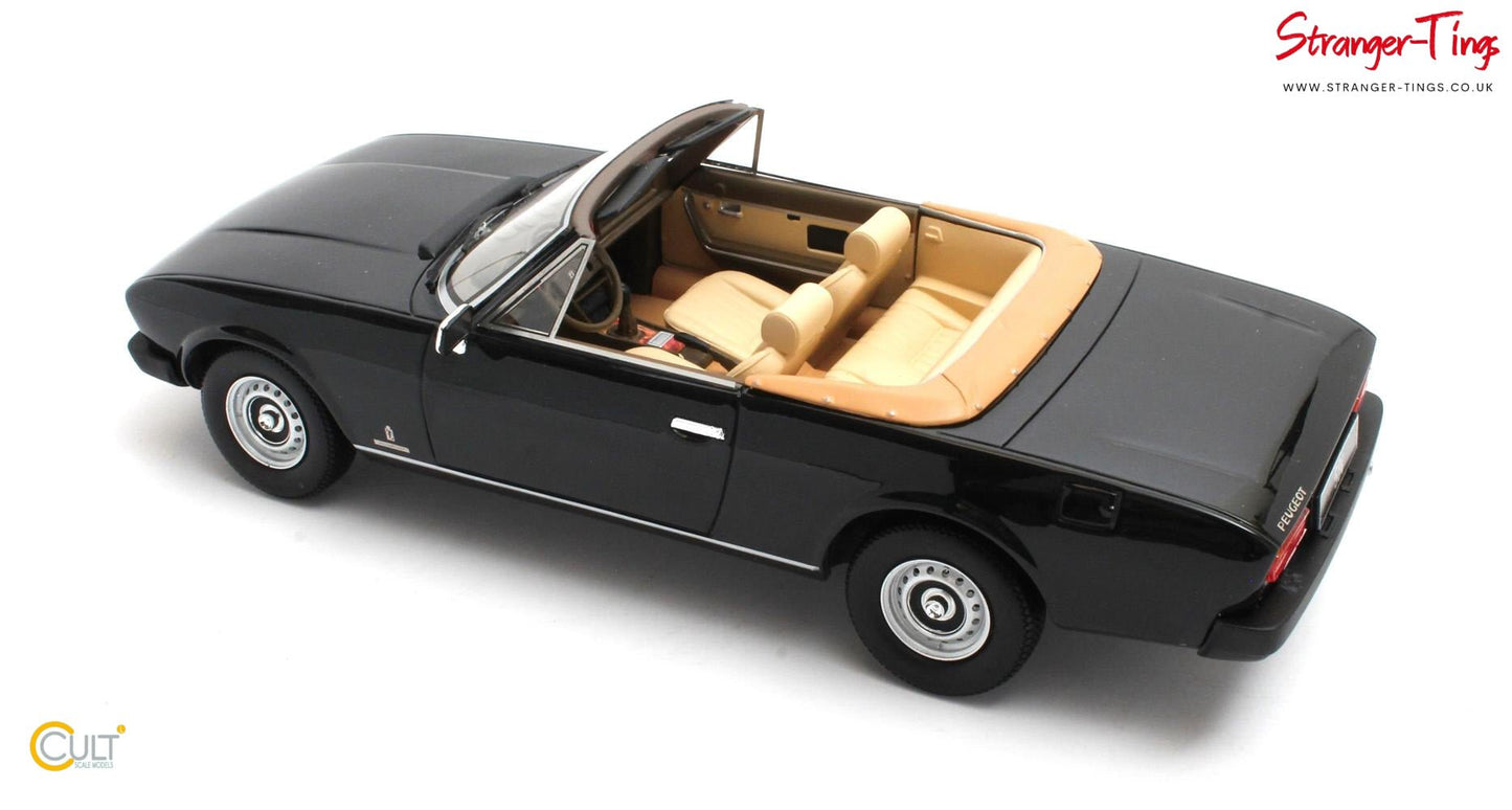 Cult Peugeot 504 Cabriolet 1983 Black - Stranger - tings.co.uk