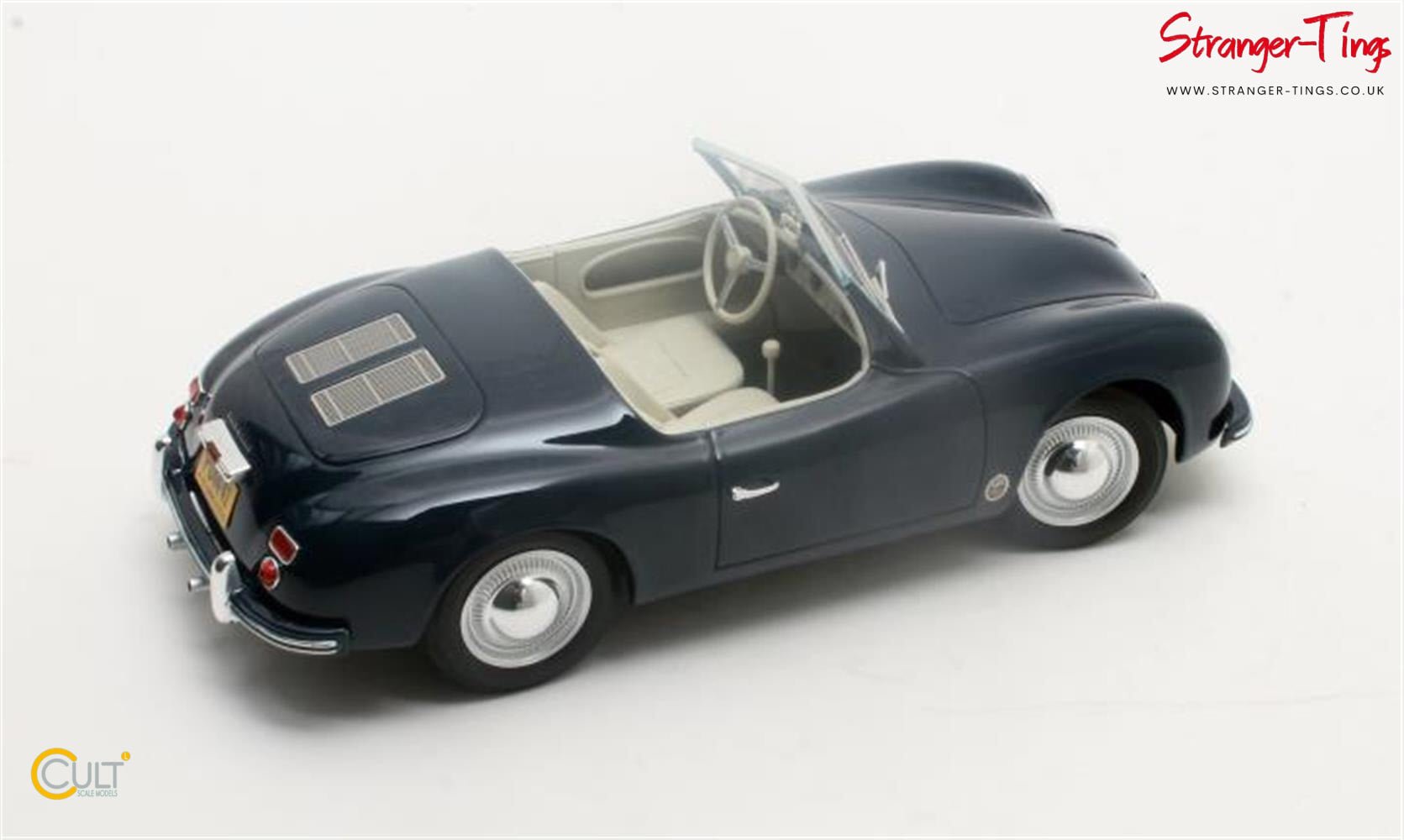 Cult Porsche 356 America Roadster Blue 1952 - Stranger - tings.co.uk