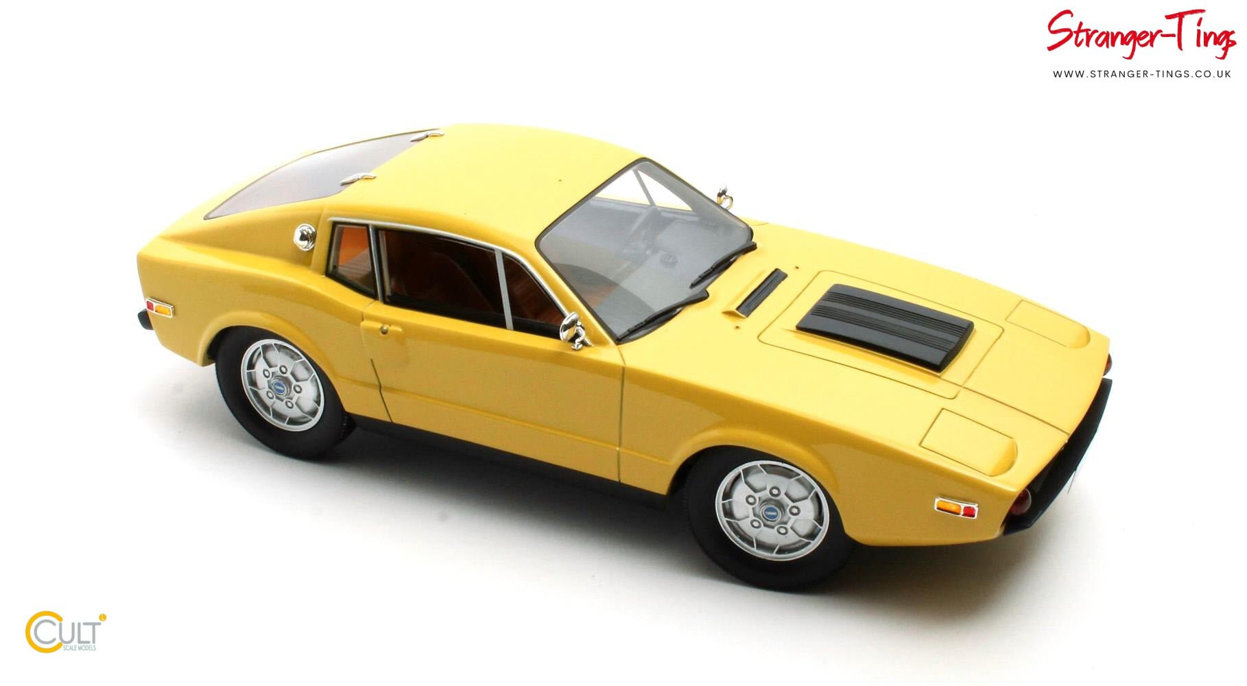 Cult Saab Sonett III Yellow 1973 - Stranger - tings.co.uk