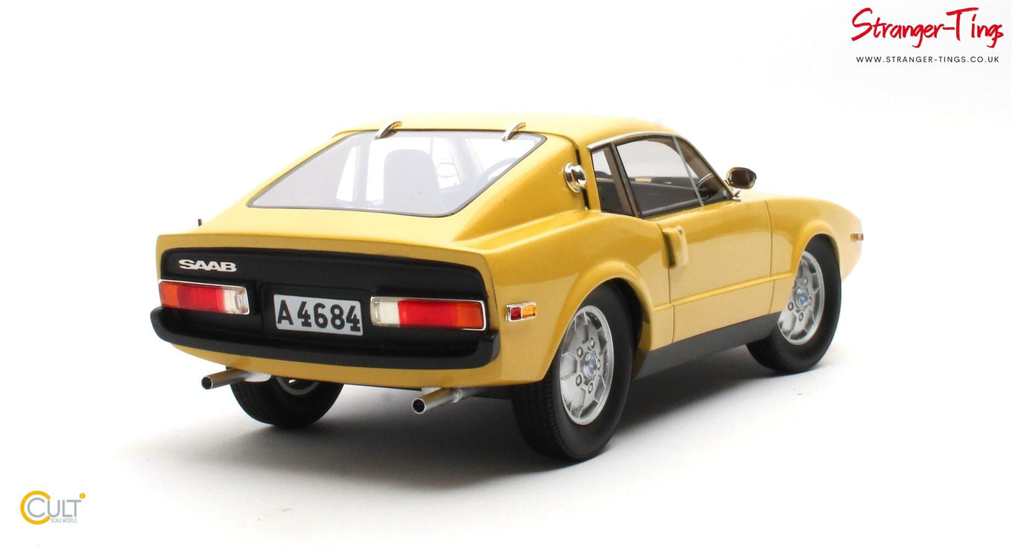 Cult Saab Sonett III Yellow 1973 - Stranger - tings.co.uk