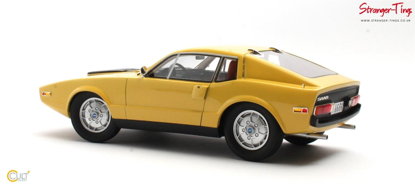 Cult Saab Sonett III Yellow 1973 - Stranger - tings.co.uk