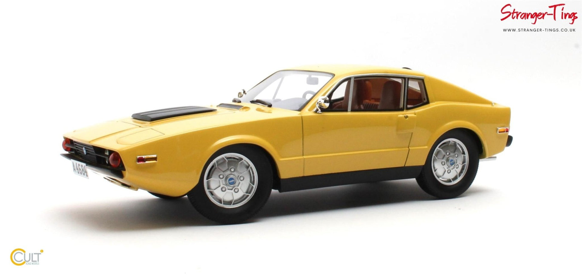 Cult Saab Sonett III Yellow 1973 - Stranger - tings.co.uk