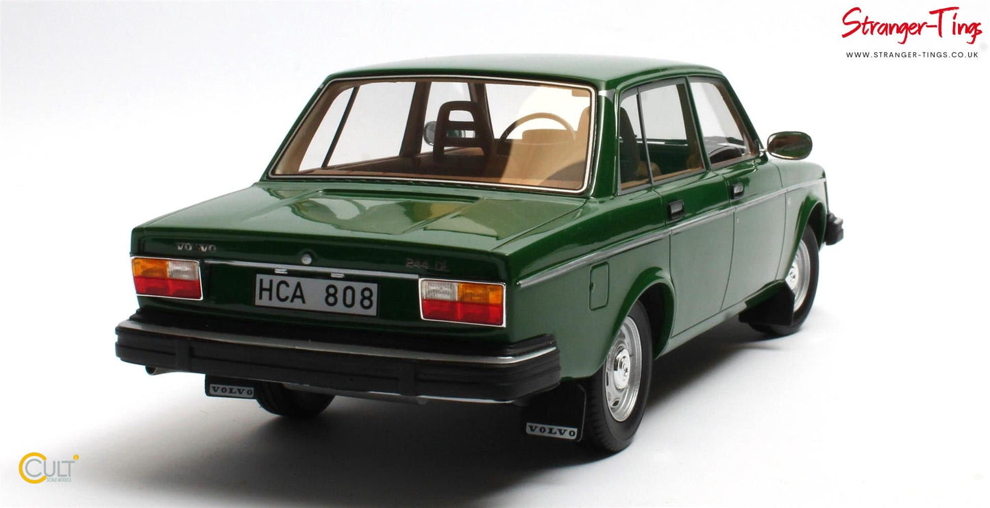 Cult Volvo 244DL Green 1975 - Stranger - tings.co.uk