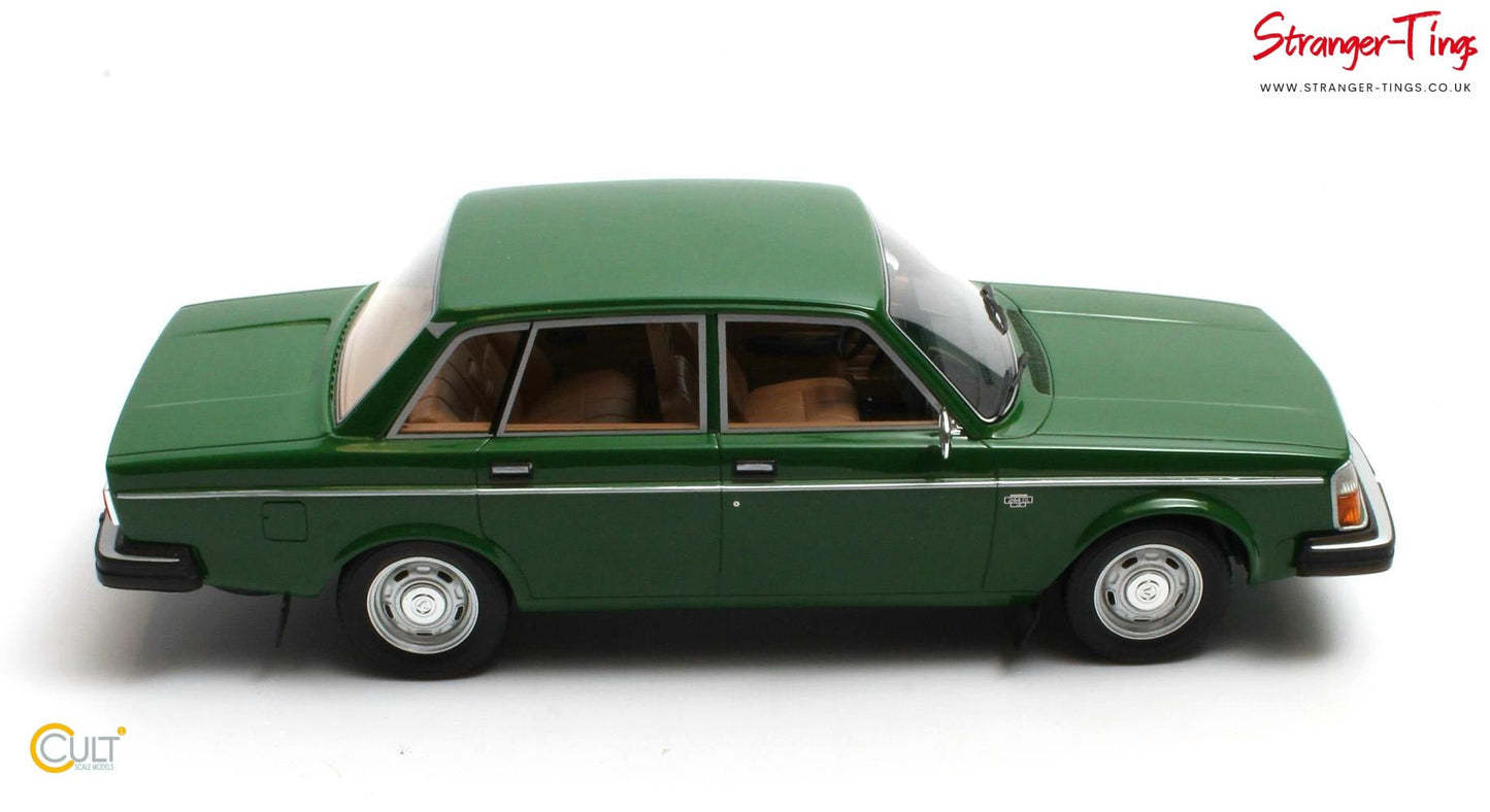 Cult Volvo 244DL Green 1975 - Stranger - tings.co.uk